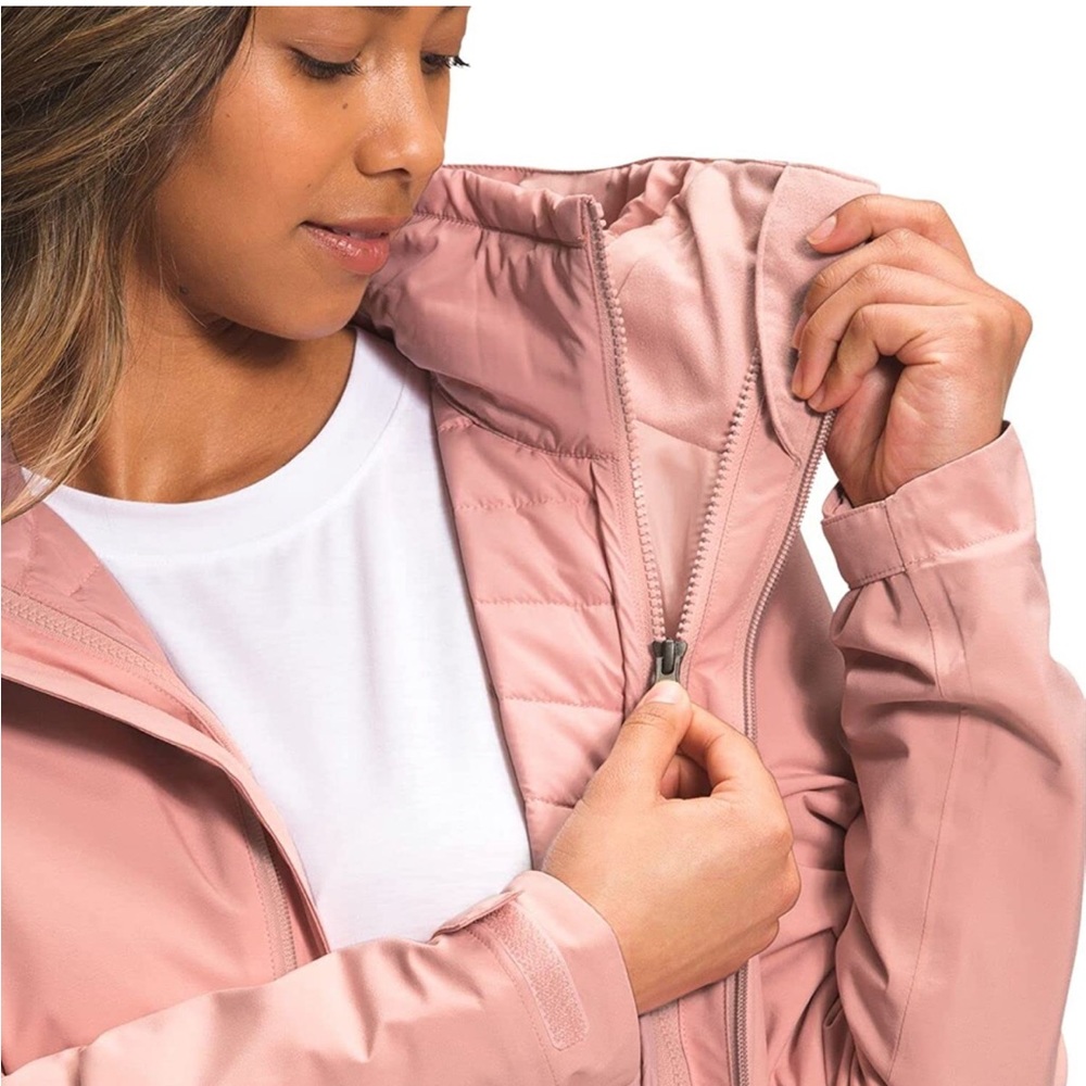 New no tags. Rose colored women’s north face jacket waterproof size small - Picture 5 of 6